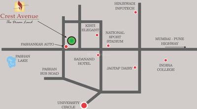 Project Image of 1024.0 - 1788.8 Sq.ft 1 BHK Apartment for buy in Kirti Crest Avenue