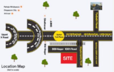 Sukhibhava Terminal City Location Plan 1