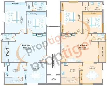Project Image of 1400.0 - 1500.0 Sq.ft 2 BHK Apartment for buy in Saishakti Sri Venkataramana Residency