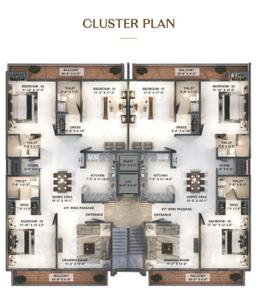 Project Image of 2025 Sq.ft 3 BHK Apartment / Flat for sale in Sector 99 for Rs. 19900000
