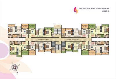 Project Image of 477.17 - 504.72 Sq.ft 1 BHK Apartment for buy in LJ Tanna Panorama B Wing