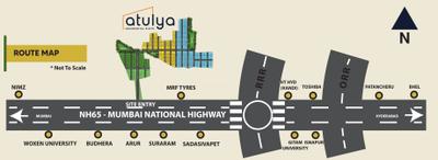 Project Image of 1350.0 - 2754.0 Sq.ft Residential Plot Plot for buy in Atulya Residential Plots