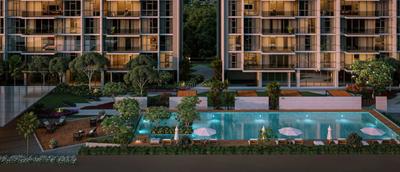Project Image of 0.0 - 1108.25 Sq.ft 3 BHK Apartment for buy in Kasturi The Balmoral Towers Tower B Phase III