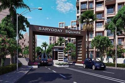 Project Image of 0.0 - 294.0 Sq.ft 1 BHK Apartment for buy in Squarefeet Sarvoday Square Phase 1 Bldg No 3 4 And 7
