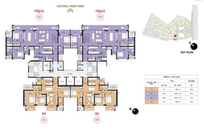 Project Image of 1301.0 - 2910.0 Sq.ft 2 BHK Apartment for buy in Mulberry At The Prestige City