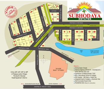 Subhodaya SVL Puram Layout Plan 1