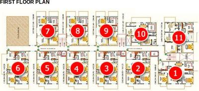 Project Image of 1268.0 - 2065.0 Sq.ft 2 BHK Apartment for buy in Amsri Flora Ncb