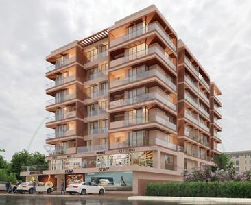 Project Image of 618.28 - 702.35 Sq.ft 2 BHK Apartment for buy in Shivanand Aakashganga Heights