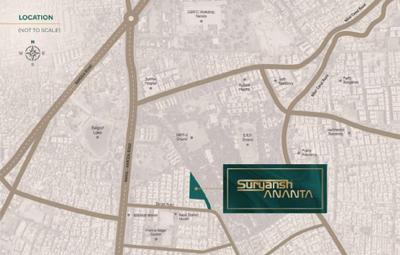 Project Image of 353.49 - 1097.0 Sq.ft 1 BHK Apartment for buy in Suryansh Ananta