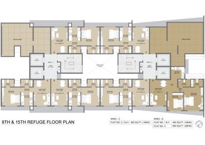 Project Image of 485.0 - 1175.0 Sq.ft 1 BHK Apartment for buy in Ajmera Boulevard