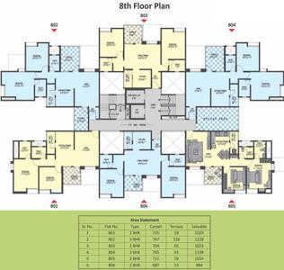 Project Image of 564.0 - 1045.0 Sq.ft 2 BHK Apartment for buy in Rujuta Gardenia Crest
