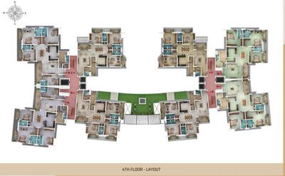 Project Image of 2601.0 - 3336.0 Sq.ft 3 BHK Apartment for buy in Noel Cloudwalk