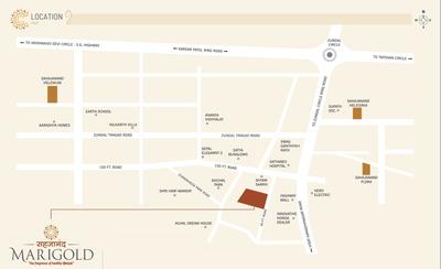 Project Image of 1845.0 - 2070.0 Sq.ft 3 BHK Apartment for buy in Sahajanand Marigold