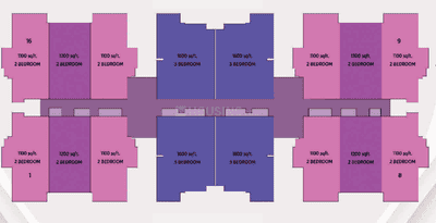 Project Image of 600.0 - 2400.0 Sq.ft 1 BHK Apartment for buy in Avj Heightss