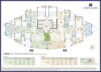 Project Image of 2124.9 - 7501.48 Sq.ft 4 BHK Apartment for buy in Niraj Montclaire
