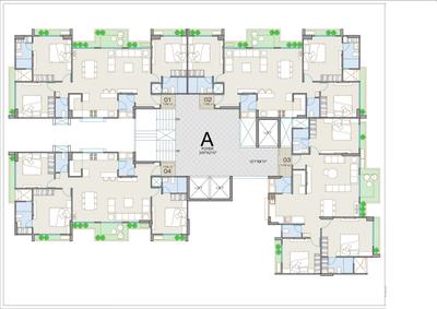 Project Image of 1595 Sq.ft 3 BHK Apartment / Flat for sale in Kudasan for Rs. 12090000