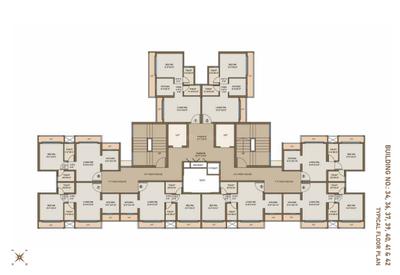 Project Image of 250.0 - 315.0 Sq.ft 1 BHK Apartment for buy in Mayfair Virar Gardens Cluster VI