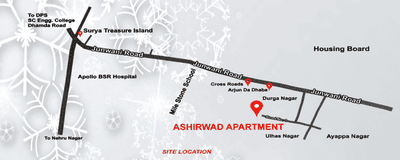 Project Image of 668.34 - 923.01 Sq.ft 2 BHK Apartment for buy in R N Ashirwad Apartments