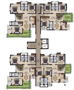Project Image of 1880.0 - 2615.0 Sq.ft 3 BHK Apartment for buy in Panchratna Heritage