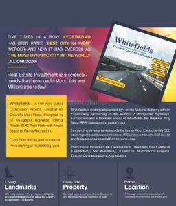 Project Image of 4500.0 - 9000.0 Sq.ft Residential Plot Plot for buy in Living Landmarks Whitefields