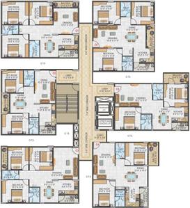 Project Image of 741.0 - 1335.0 Sq.ft 2 BHK Apartment for buy in Hi Life Greens