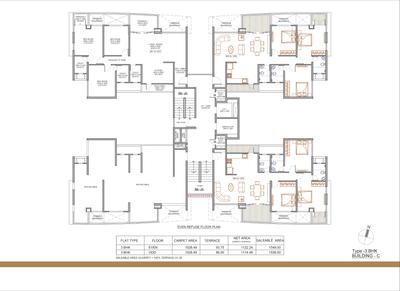 Project Image of 858.0 - 2603.0 Sq.ft 2 BHK Apartment for buy in Pharande Puneville