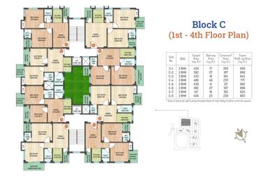 Project Image of 606.0 - 1240.0 Sq.ft 2 BHK Apartment for buy in Signature Vanijya Rajvansh