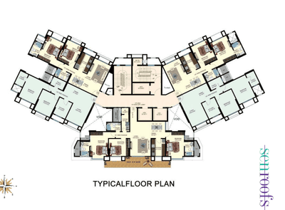 Project Image of 828.0 - 1250.0 Sq.ft 2 BHK Apartment for buy in Neelam Senroofs Phase II