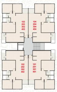 Project Image of 860.04 - 1099.96 Sq.ft 2 BHK Apartment for buy in Saptarshi Yogiraj Hub And Heights