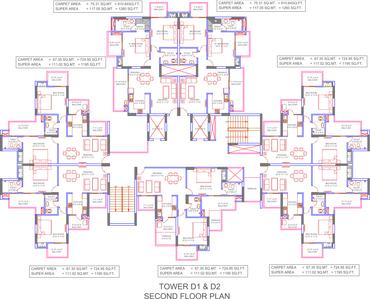 Project Image of 1195.0 - 1640.0 Sq.ft 2 BHK Apartment for buy in Omega Windsor Greens Phase 1