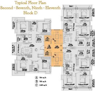 Project Image of 612.0 - 1160.0 Sq.ft 2 BHK Apartment for buy in Ascon Era