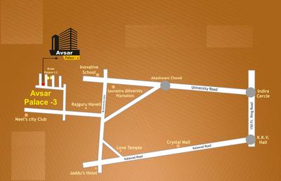 Project Image of 808.0 - 825.0 Sq.ft 3 BHK Apartment for buy in Patidar Avasar Palace 3