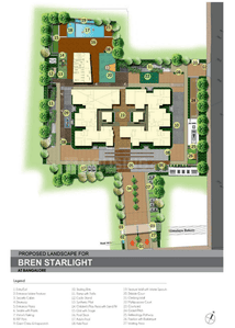 Project Image of 1245.0 - 1530.0 Sq.ft 2 BHK Apartment for buy in Bren Starlight