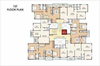 Project Image of 1070.0 - 2085.0 Sq.ft 2 BHK Apartment for buy in Akash Lifestyle