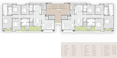 Project Image of 1779.0 - 3358.0 Sq.ft 3.5 BHK Apartment for buy in Nilamber Bellissimo 4
