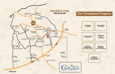 Project Image of 1160.0 - 1695.0 Sq.ft 2 BHK Apartment for buy in Vasavis Gokulam