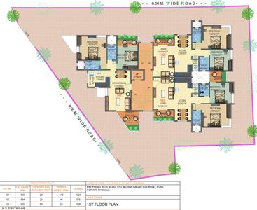 Project Image of 613.0 - 686.0 Sq.ft 2 BHK Apartment for buy in Aditya Pristine