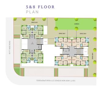 Project Image of 650.36 - 851.32 Sq.ft 2 BHK Apartment for buy in Samatva Carnation