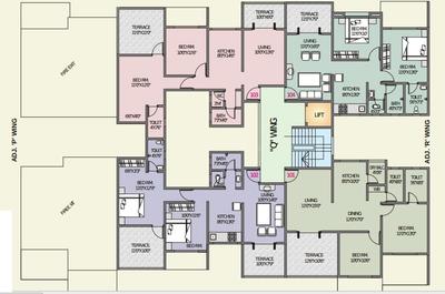 Project Image of 598.0 - 1034.0 Sq.ft 1 BHK Apartment for buy in Nisarg Hardik Phase 2