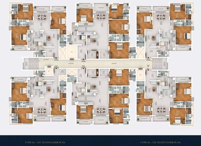 Project Image of 1298.0 - 2022.0 Sq.ft 3 BHK Apartment for buy in Archid Elite