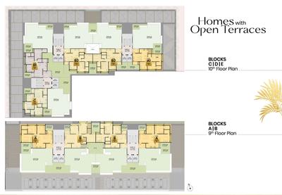 Project Image of 1755.0 - 1935.0 Sq.ft 3 BHK Apartment for buy in Mount Brook And Lake