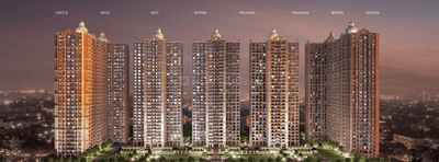 Project Image of 1038.07 - 1151.2 Sq.ft 3 BHK Apartment for buy in Paradise Sai World Dreams Phase 3 Tower No 4 Spring