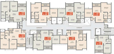 Project Image of 470.0 - 1256.0 Sq.ft 1 BHK Apartment for buy in Rohan Upavan Phase 1
