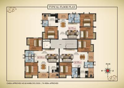 Project Image of 990.0 - 1176.0 Sq.ft 2 BHK Apartment for buy in Ruby Spectrum
