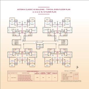 Project Image of 533.67 - 544.0 Sq.ft 2 BHK Apartment for buy in Amit Astonia Classic Phase II A5 Building