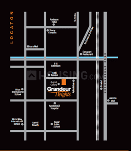 Project Image of 2200.0 - 2400.0 Sq.ft 3 BHK Apartment for buy in Chetanya Grandeur Heights