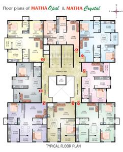 Project Image of 600.0 - 1020.0 Sq.ft 1 BHK Apartment for buy in Matha Sai Matha Garden