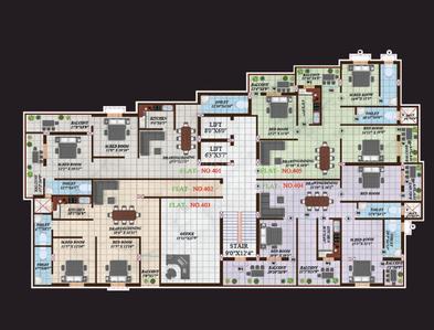 Project Image of 1170.0 - 1468.0 Sq.ft 2 BHK Apartment for buy in Aashra LBL Arcade
