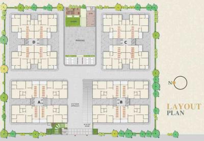 Project Image of 0.0 - 2286.0 Sq.ft 3 BHK Apartment for buy in Anand Silicon Heights