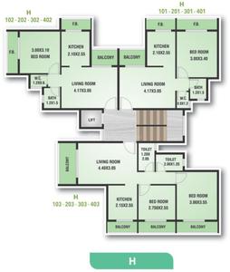 Project Image of 310.0 - 637.0 Sq.ft 1 BHK Apartment for buy in Mirador Utsav Phase 1